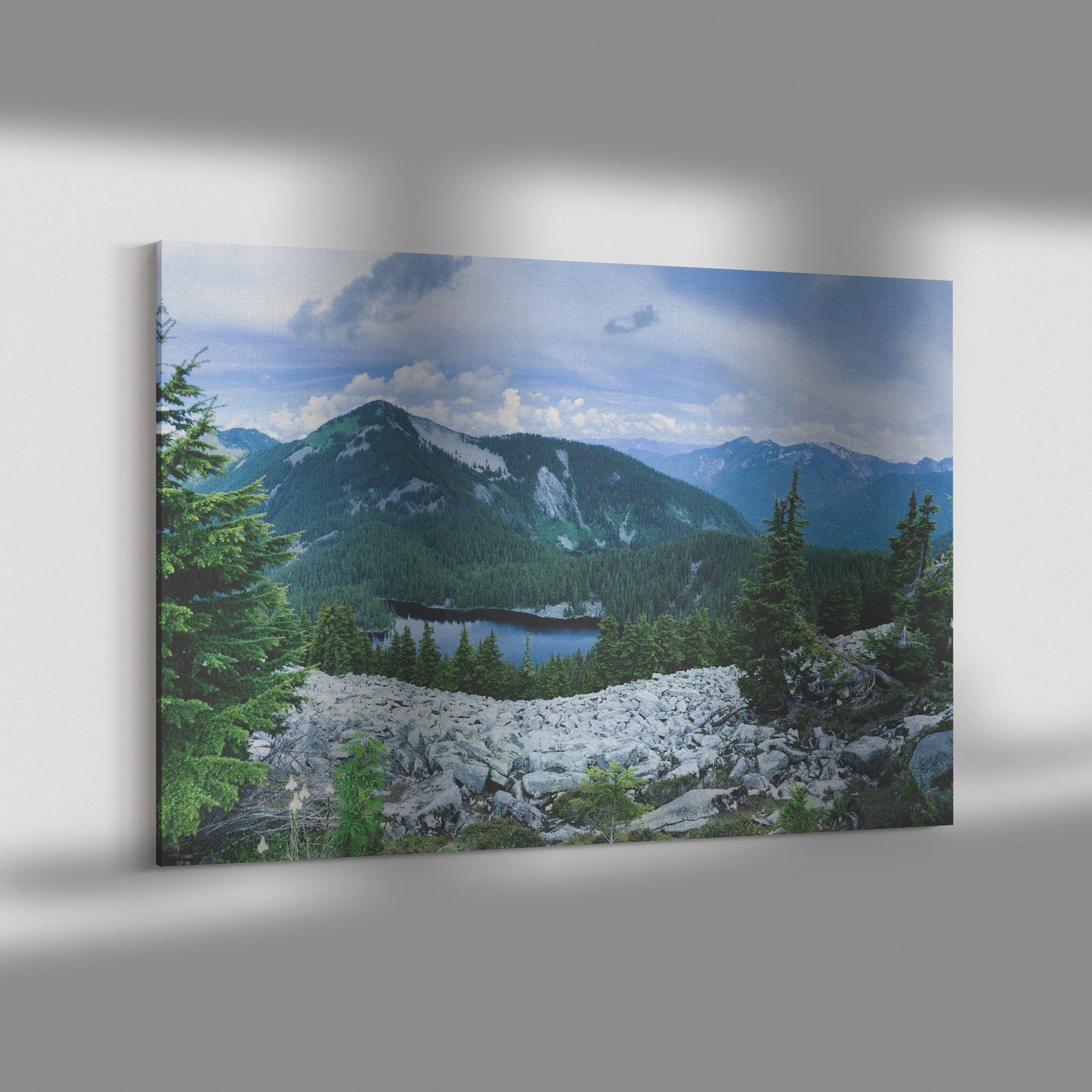 Alpine Lakes Canvas Wrap
