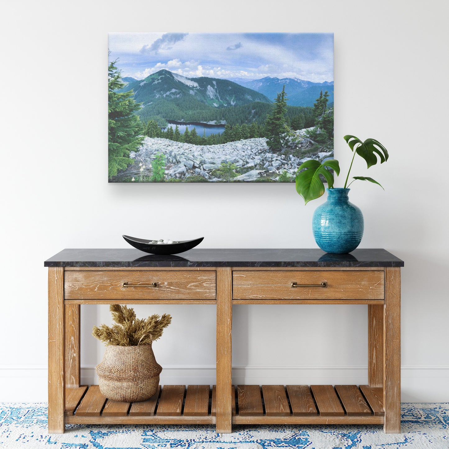 Alpine Lakes Canvas Wrap