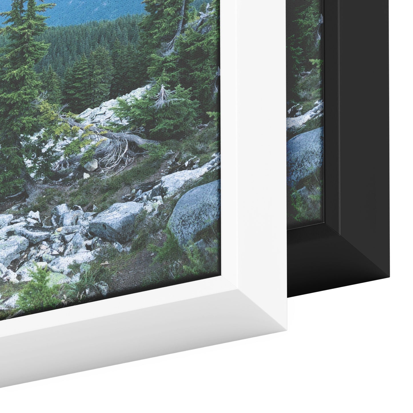 Alpine Lakes Framed Canvas