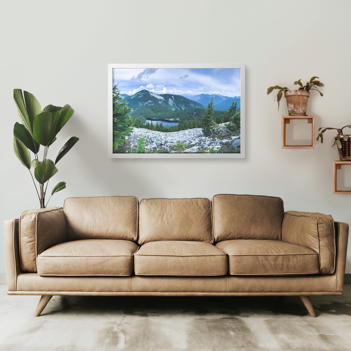 Alpine Lakes Framed Print