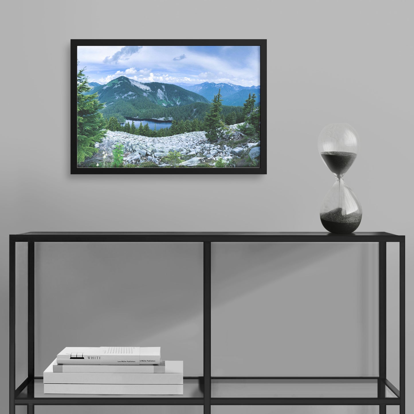 Alpine Lakes Framed Print