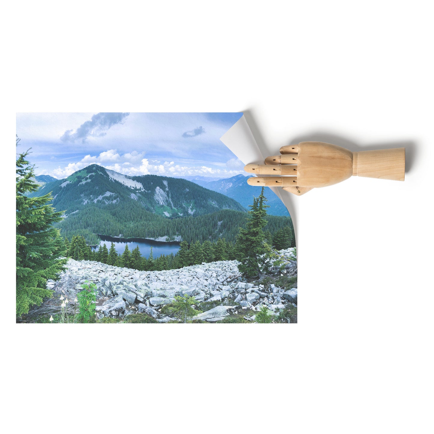Alpine Lakes Poster 18x24