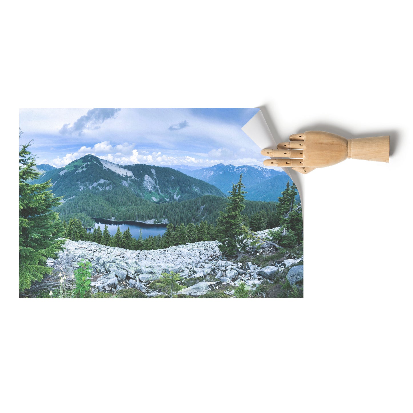 Alpine Lakes Poster 24x36