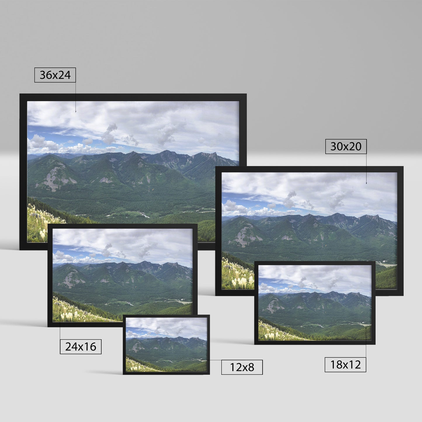 Bandera Mountain Framed Print