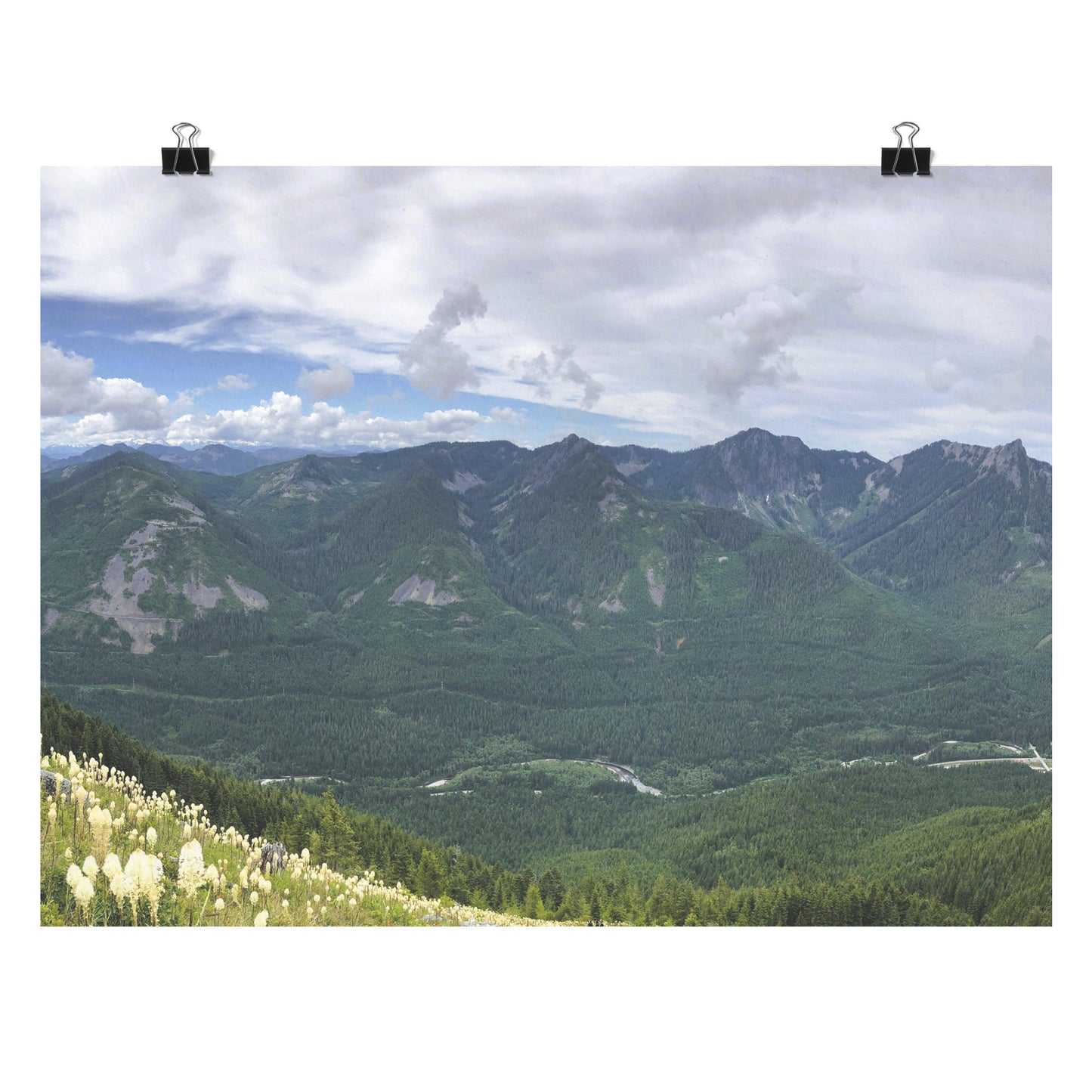 Bandera Mountain Poster 18x24