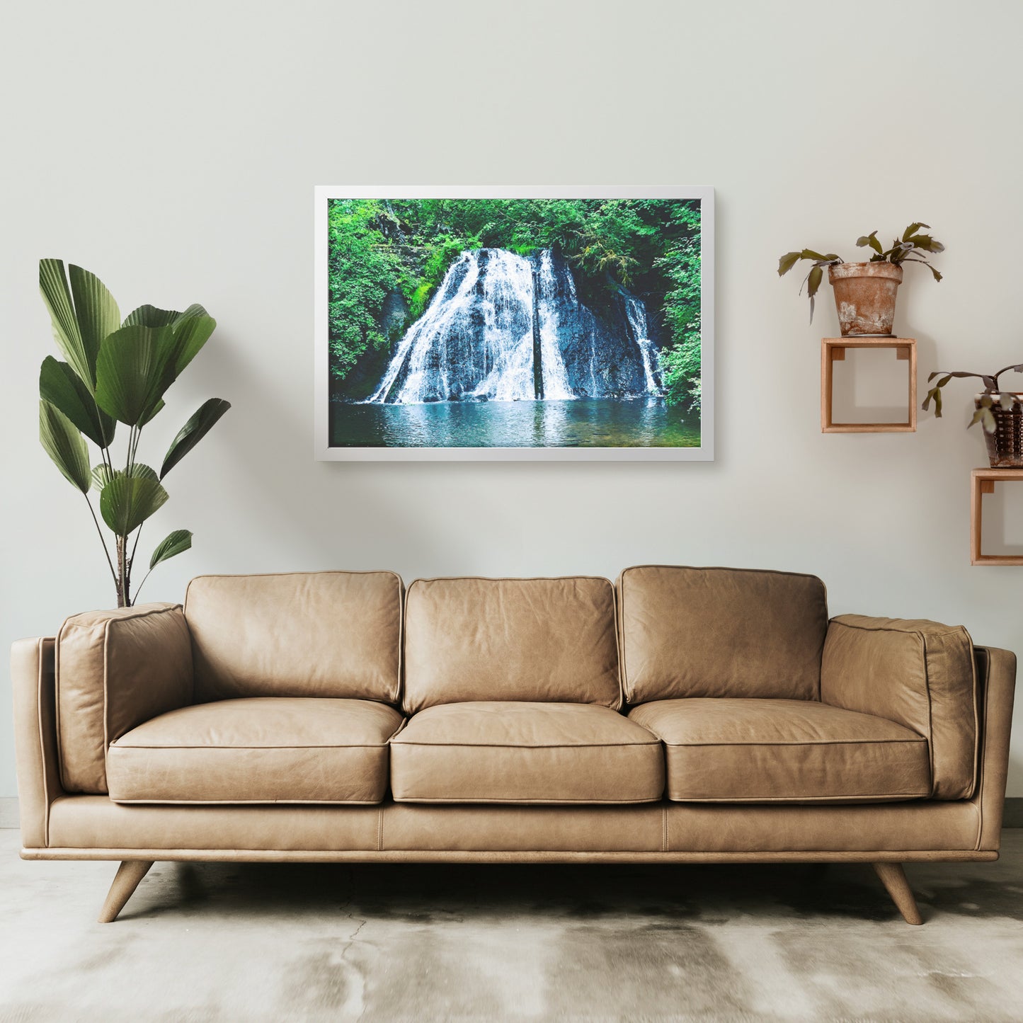 Cherry Creek Falls Framed Print