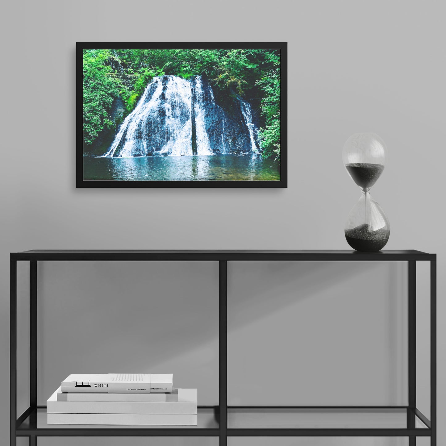 Cherry Creek Falls Framed Print