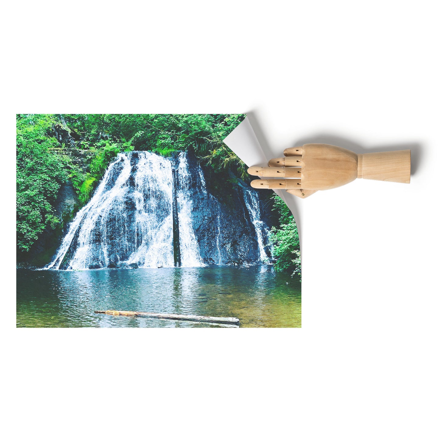 Cherry Creek Falls Poster 18x24