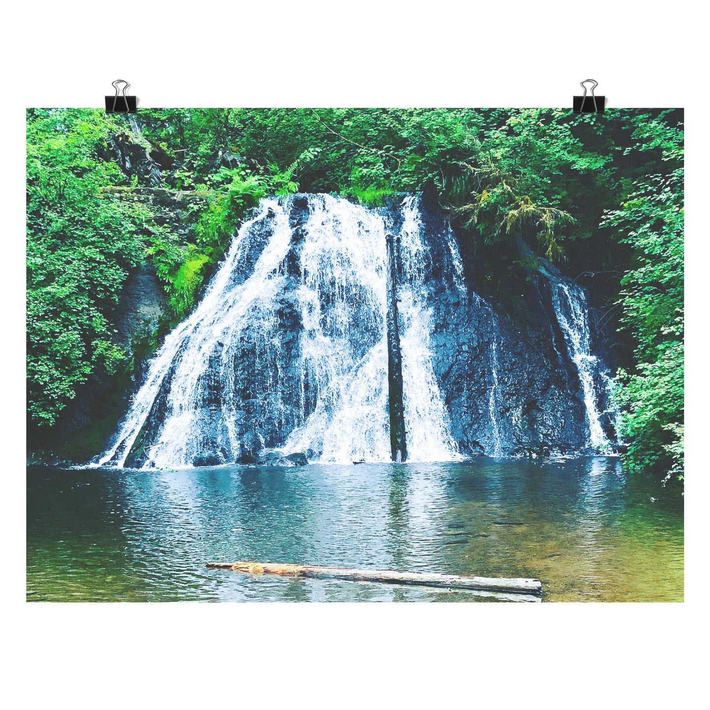 Cherry Creek Falls Poster 18x24