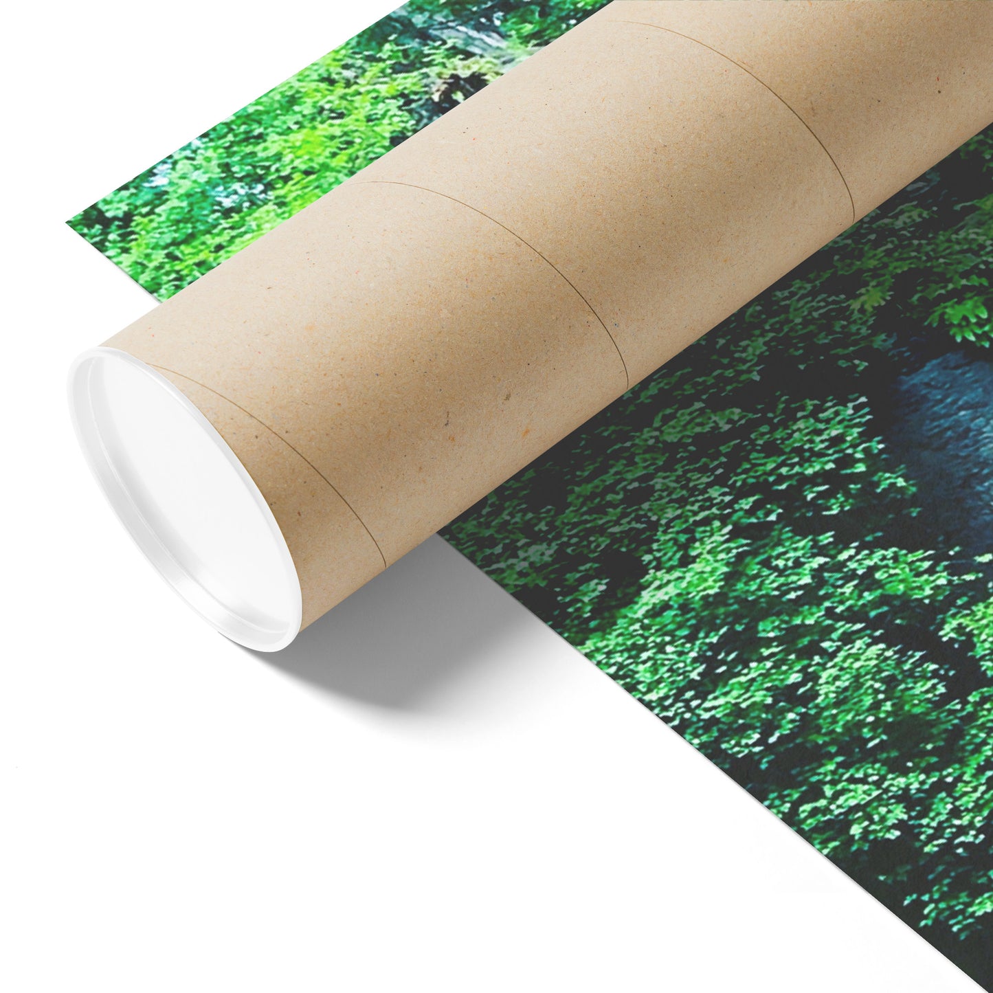 Cherry Creek Falls Poster 18x24