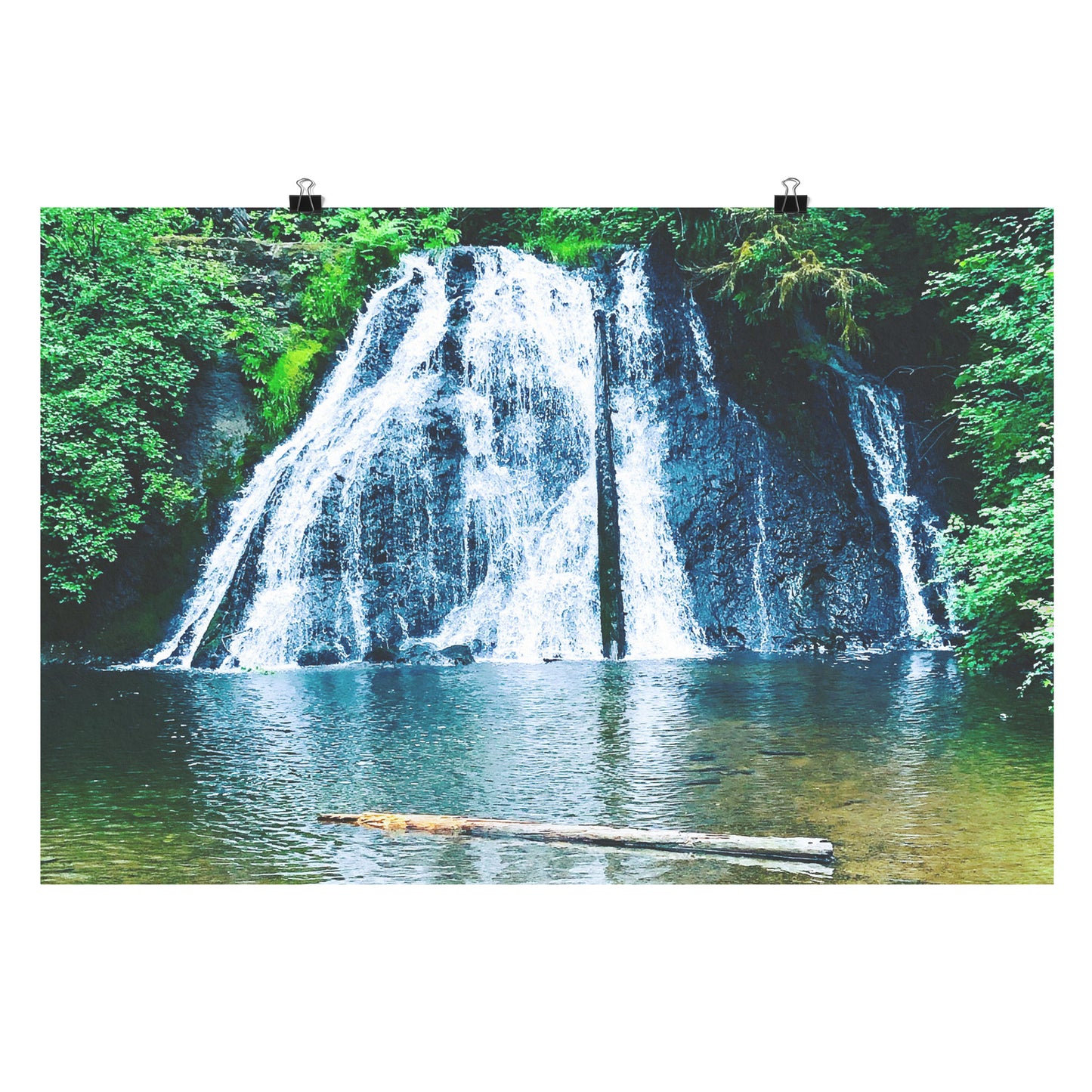 Cherry Creek Falls Poster 24x36