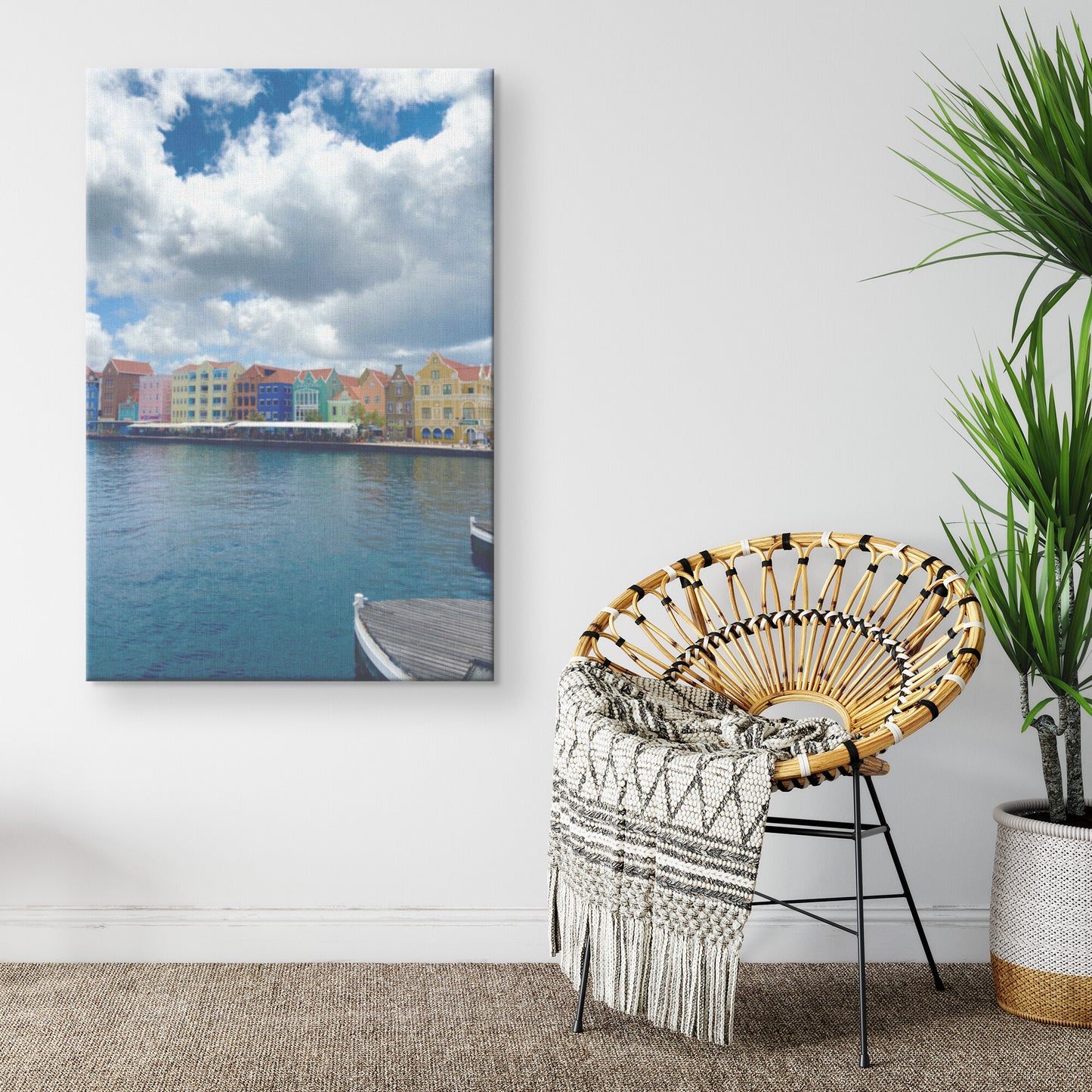 Curaçao Canvas Wrap