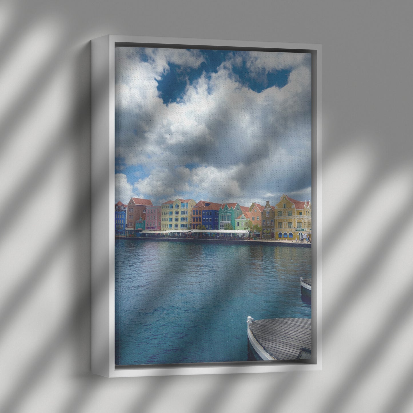 Curaçao Framed Canvas
