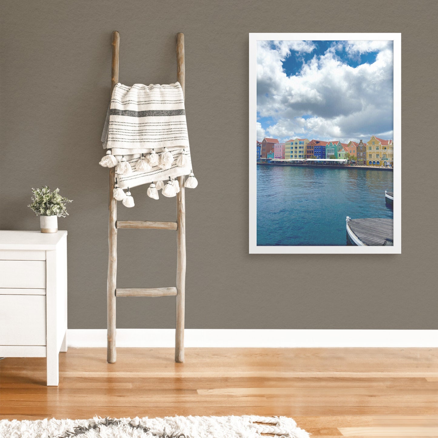 Curaçao Framed Print