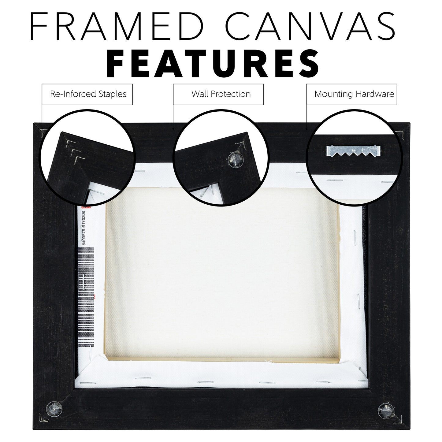 Fritz Cove Framed Canvas-Wall Art