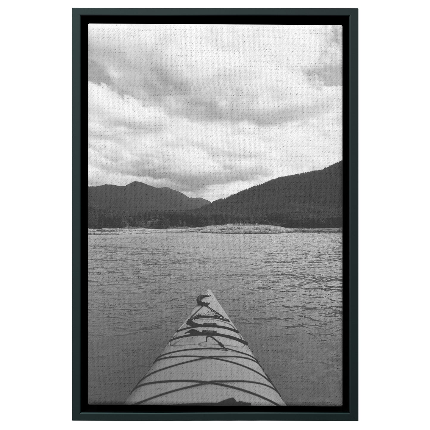 Fritz Cove Framed Canvas-Wall Art