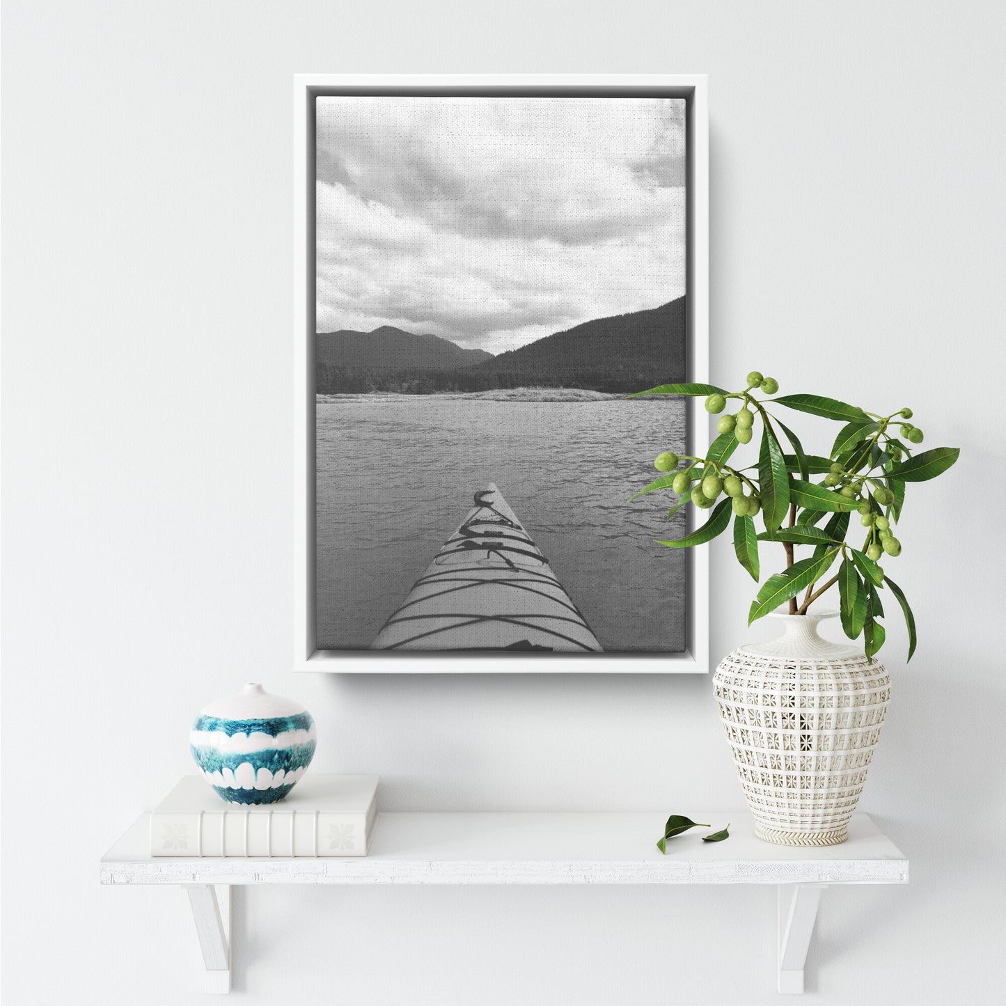Fritz Cove Framed Canvas-Wall Art