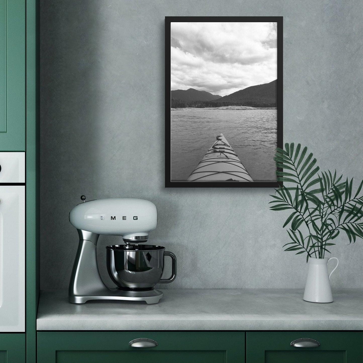 Fritz Cove Framed Print-Wall Art