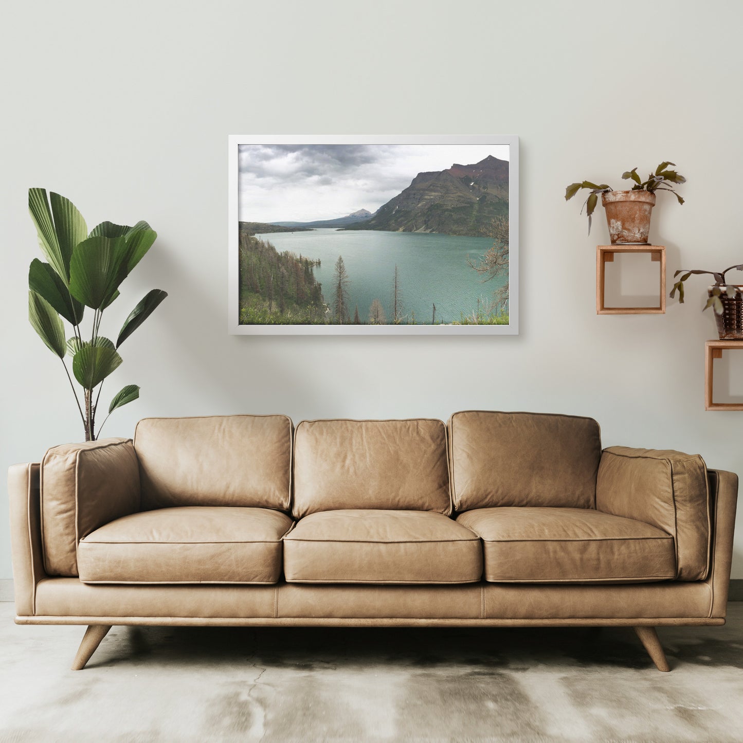 Glacier National Park Framed Print
