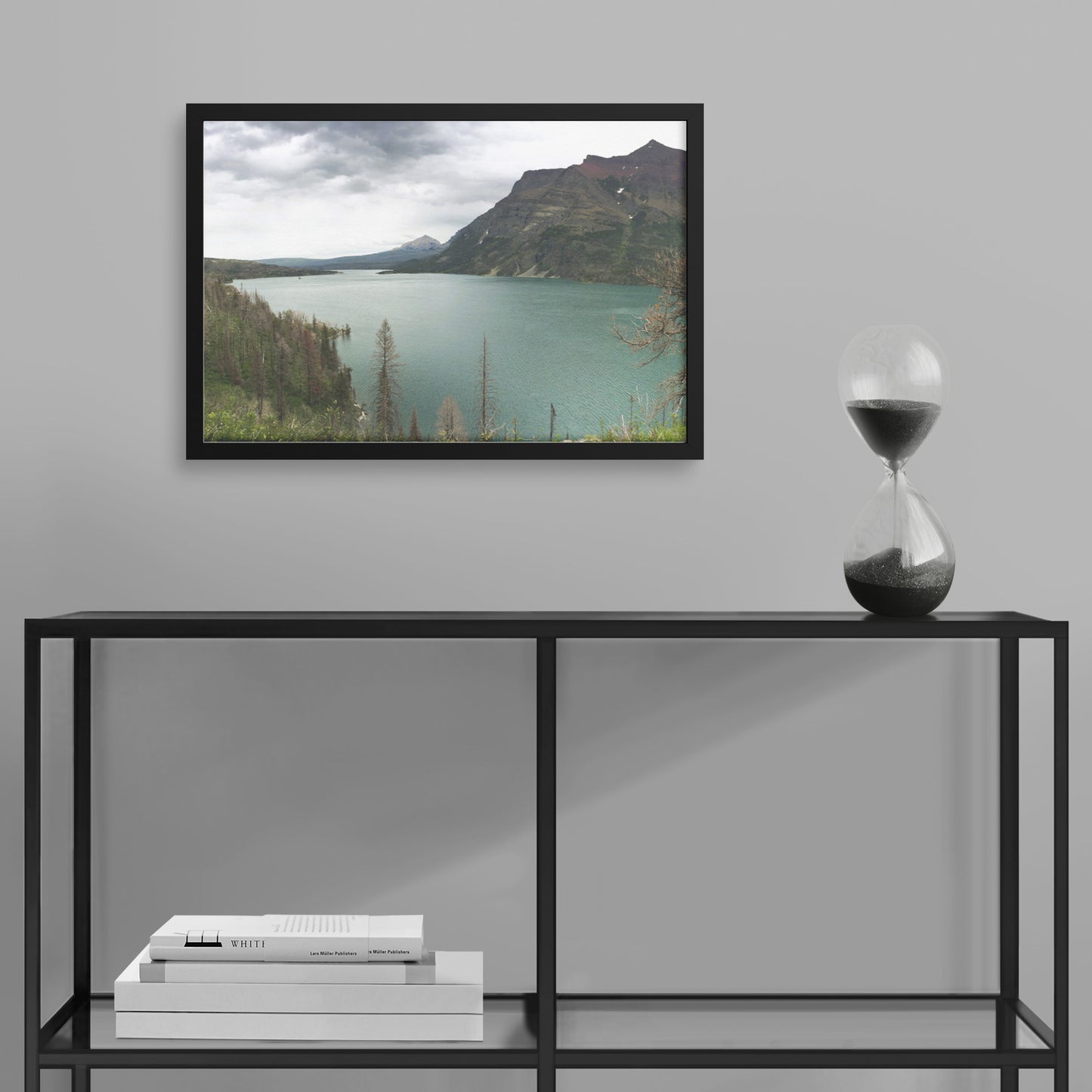 Glacier National Park Framed Print