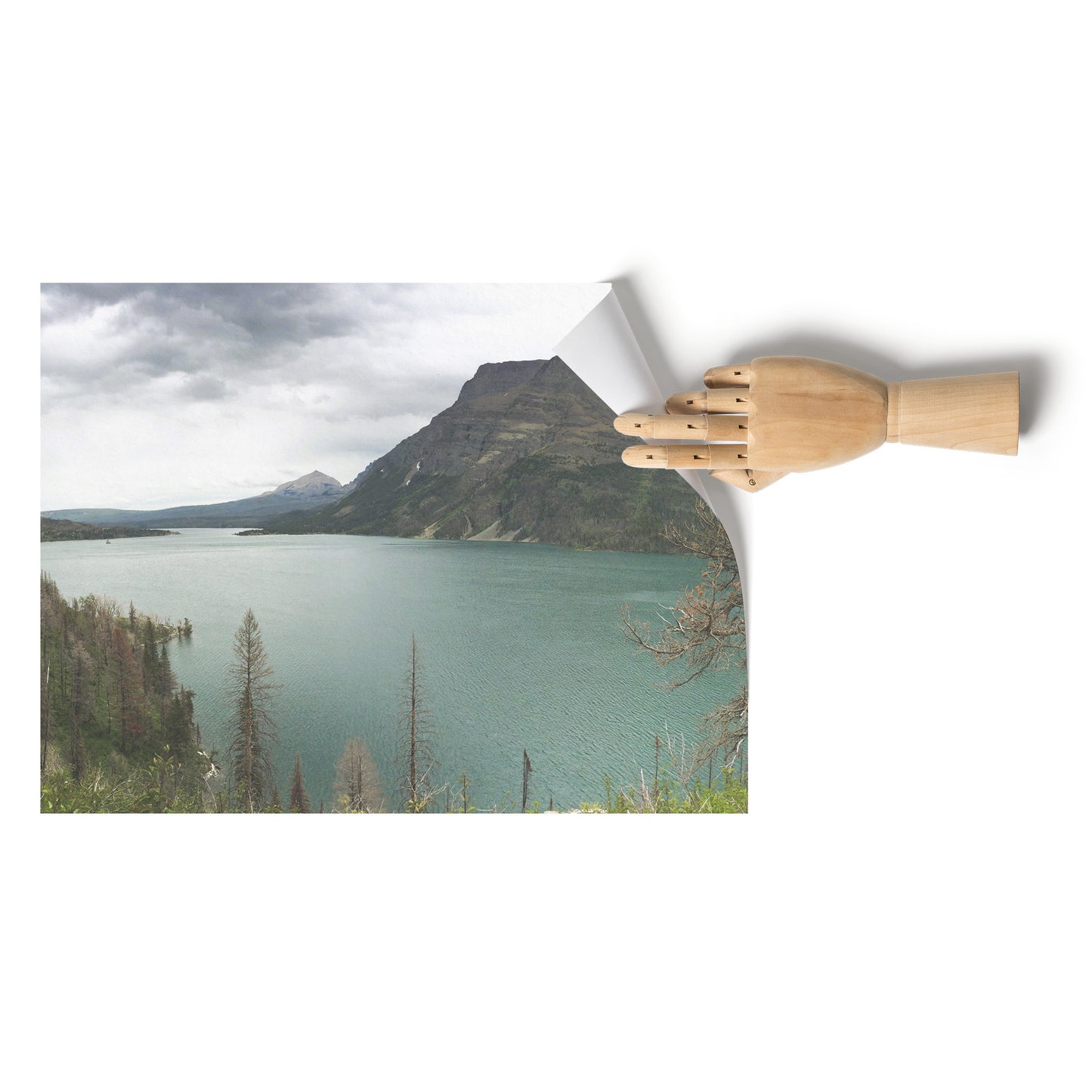 Glacier National Park Poster 18x24