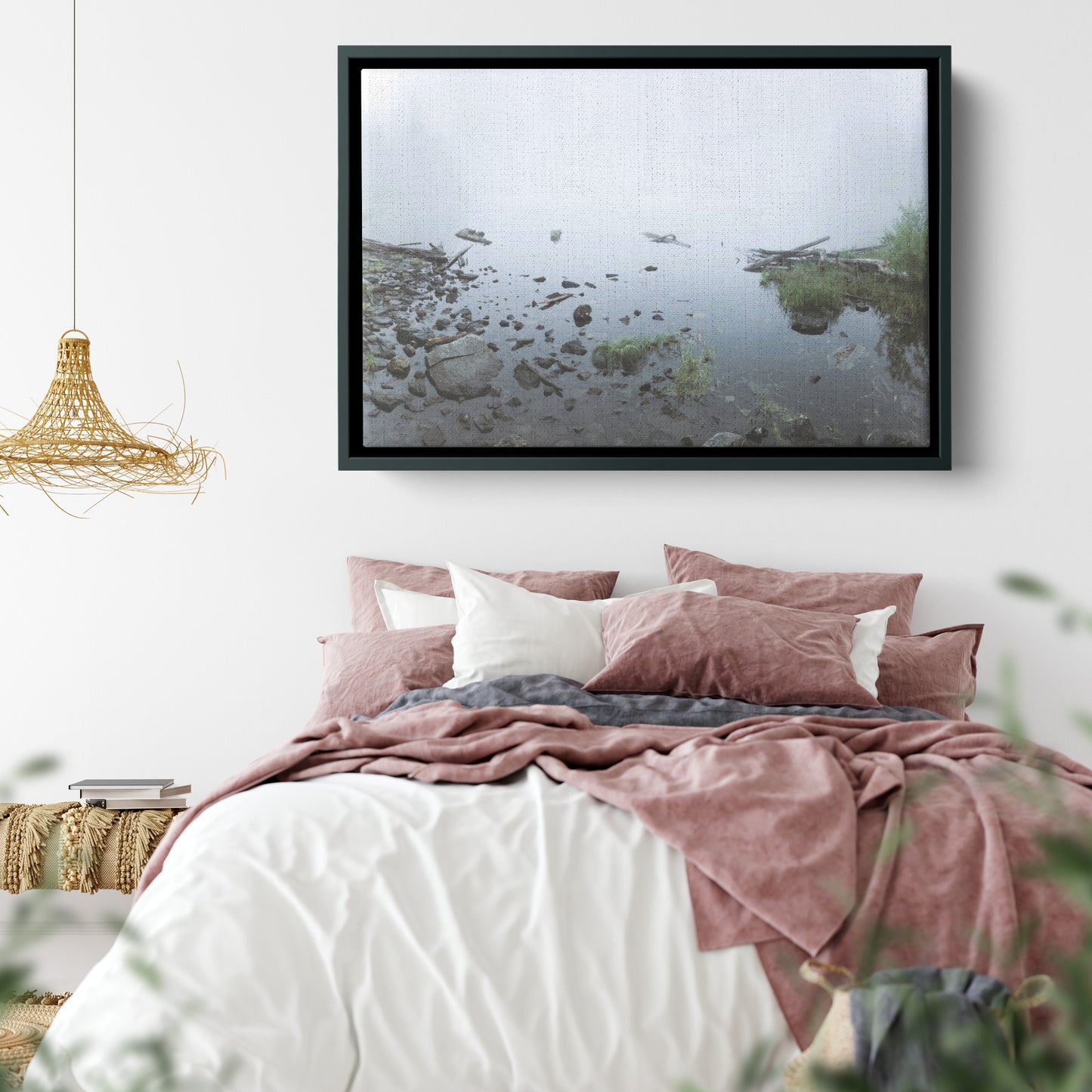 Lake 22 Framed Canvas