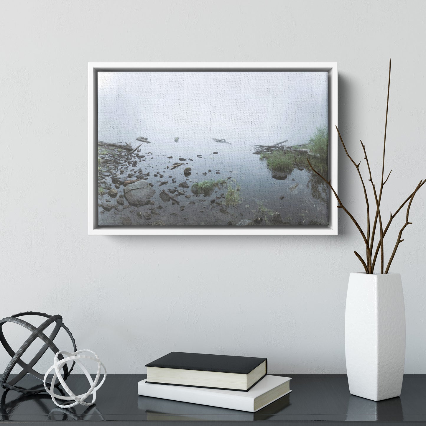 Lake 22 Framed Canvas
