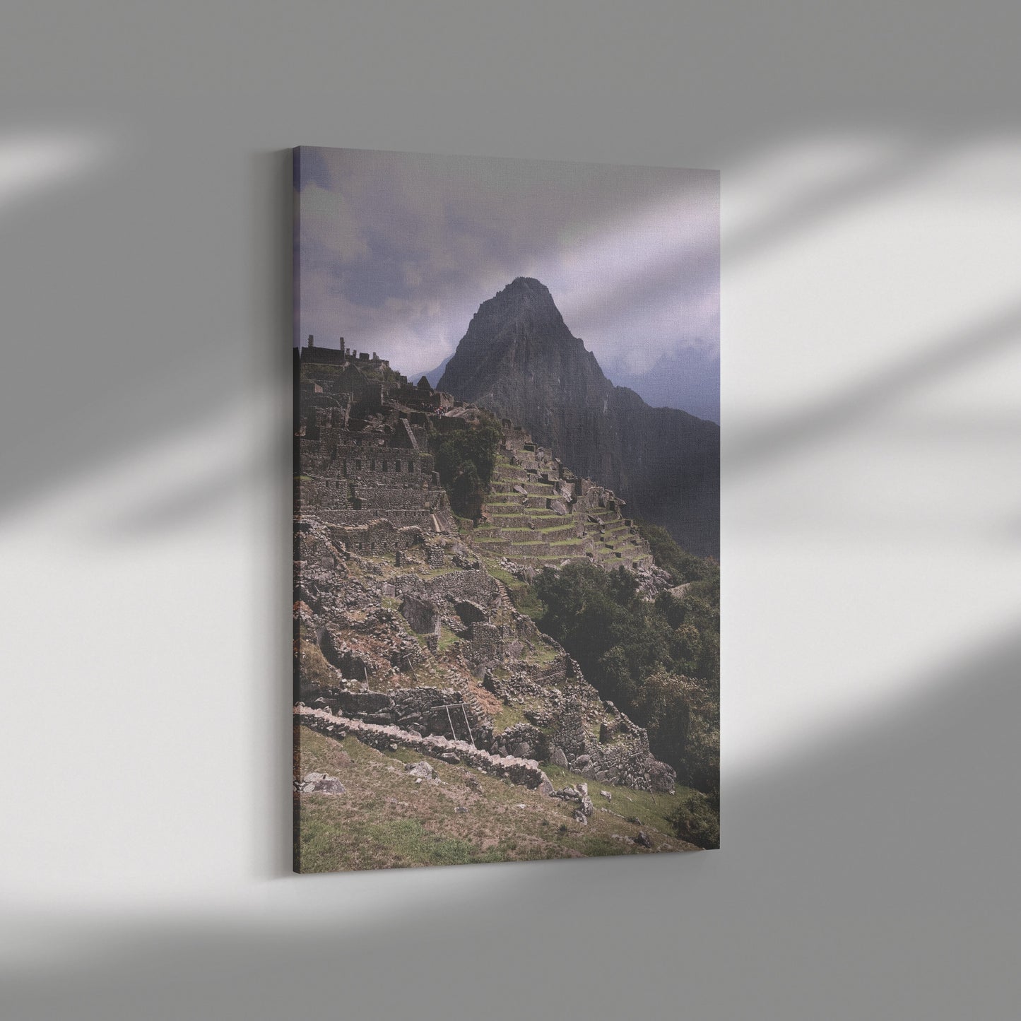 Machu Picchu Canvas Wrap