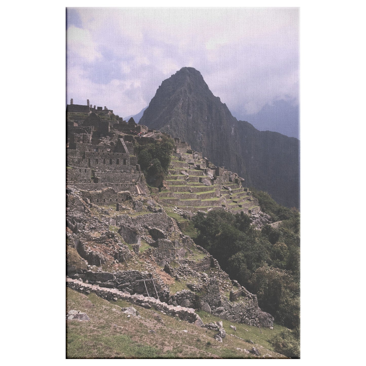Machu Picchu Canvas Wrap