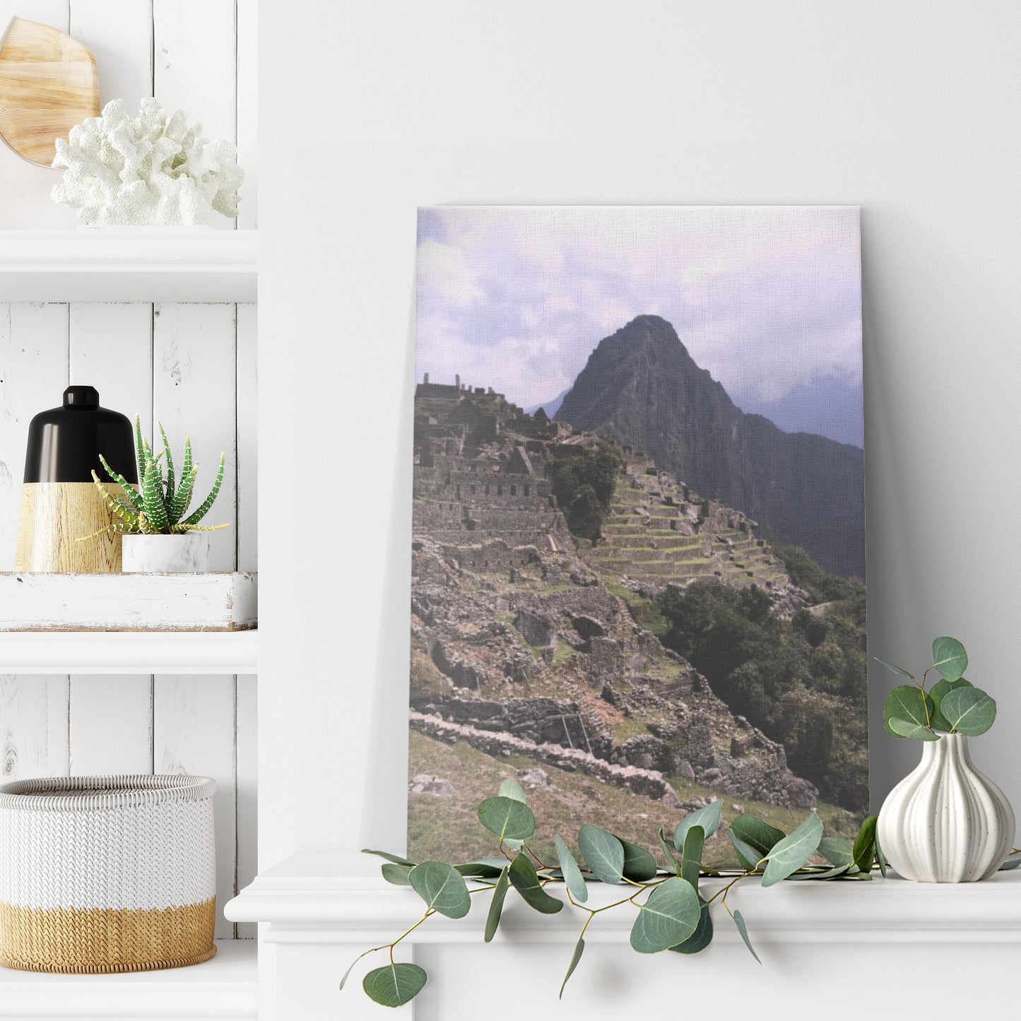 Machu Picchu Canvas Wrap