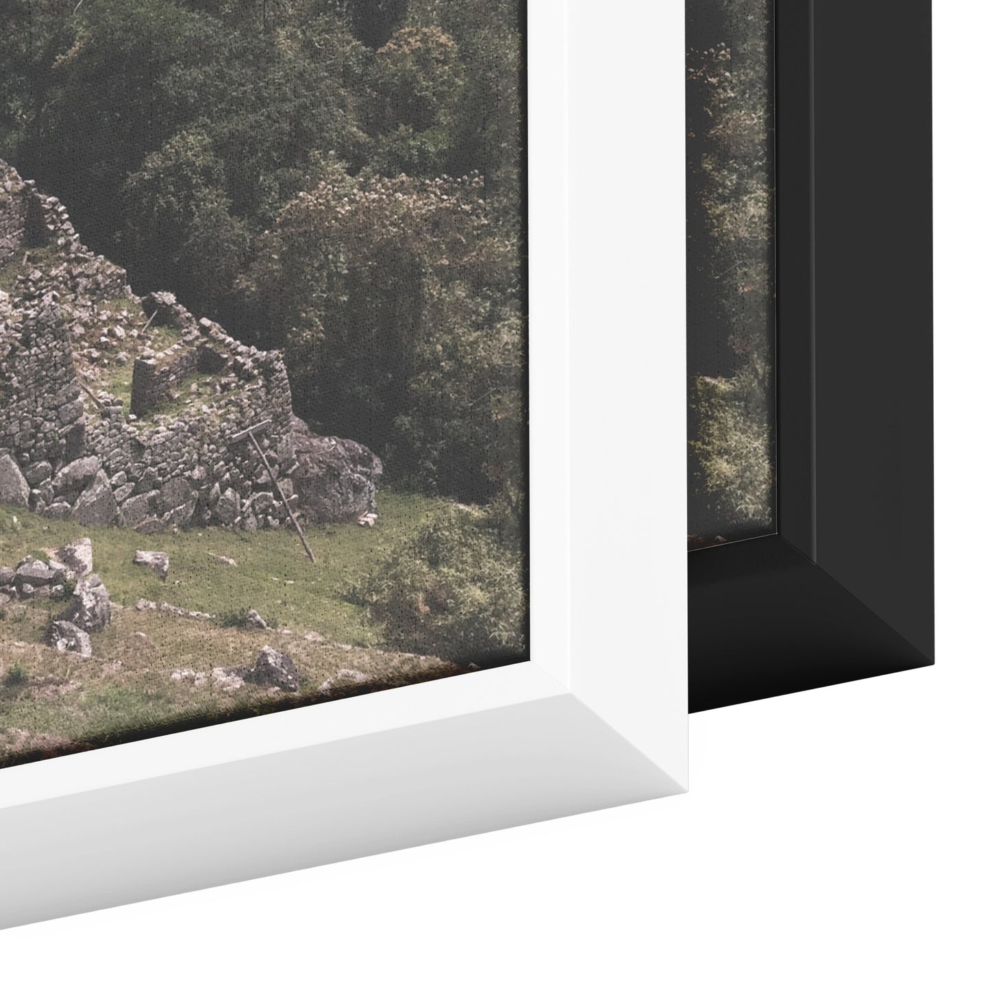 Machu Picchu Framed Canvas