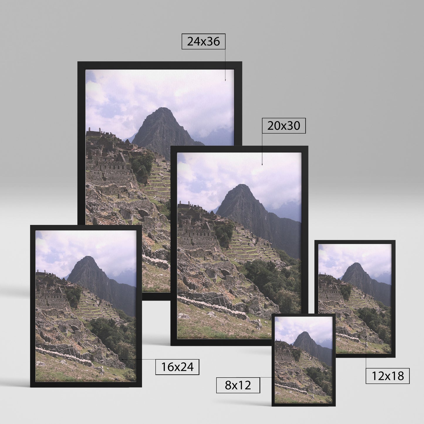 Machu Picchu Framed Print
