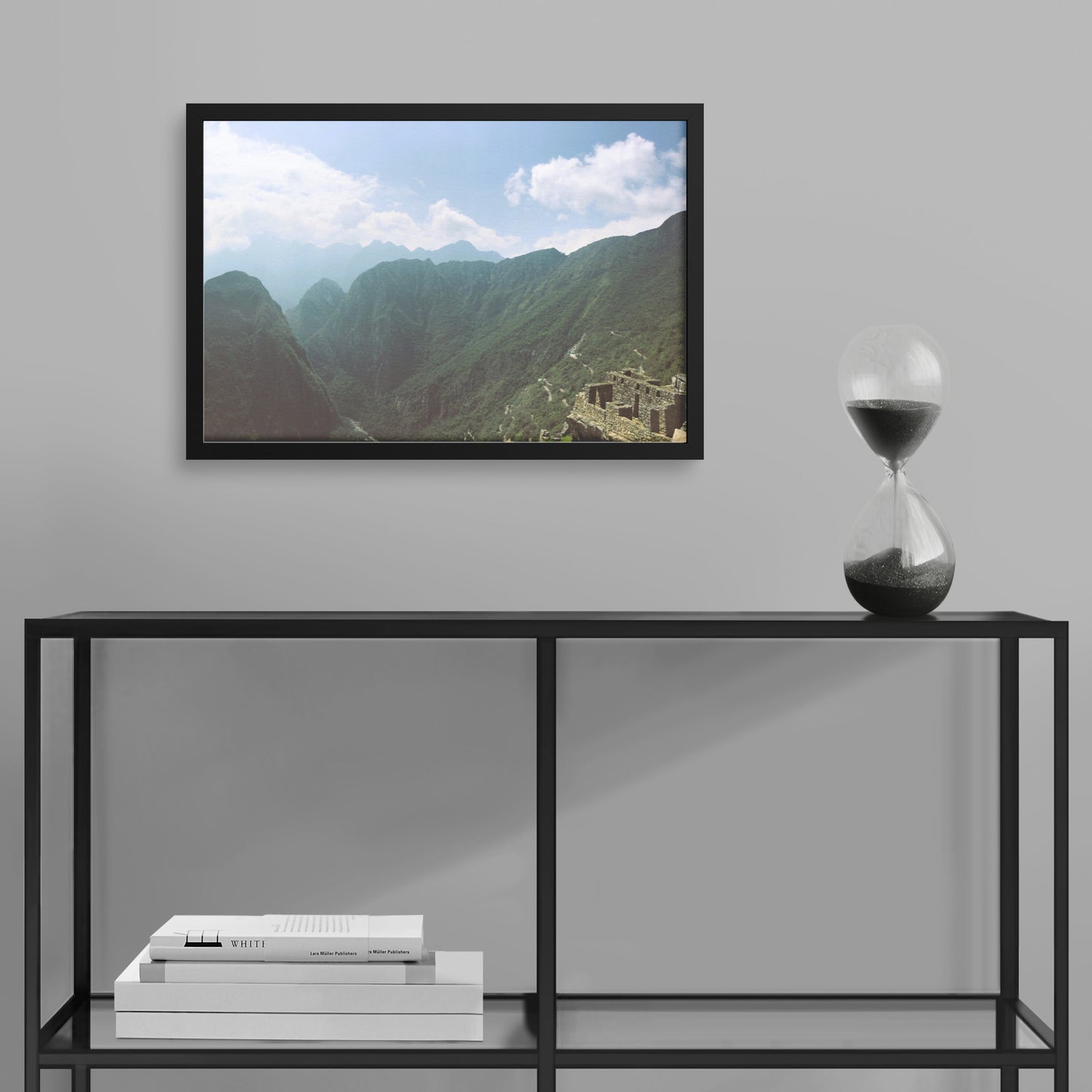 Machu Picchu View Framed Print
