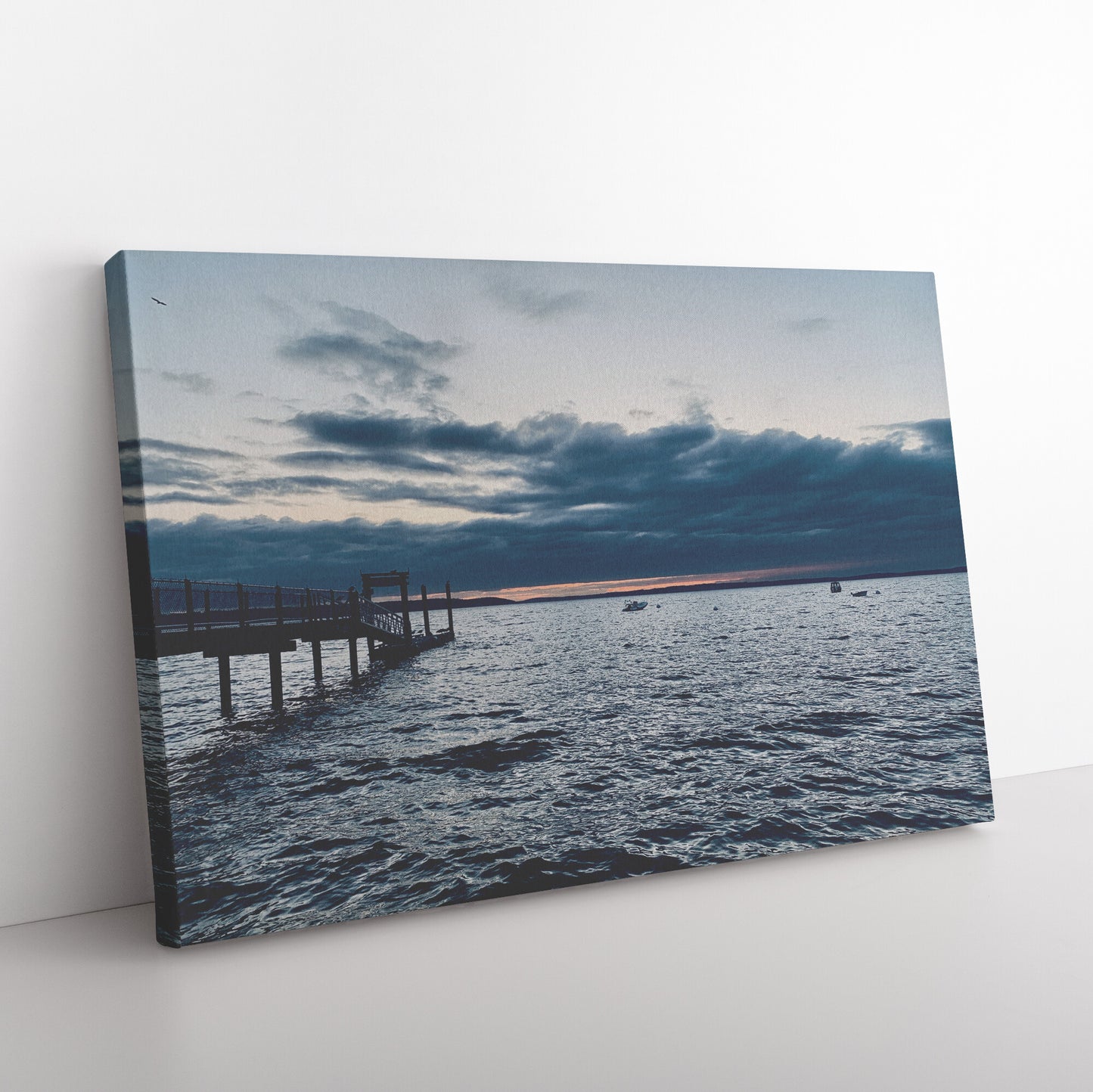 Madrona Beach Canvas Wrap-Wall Art