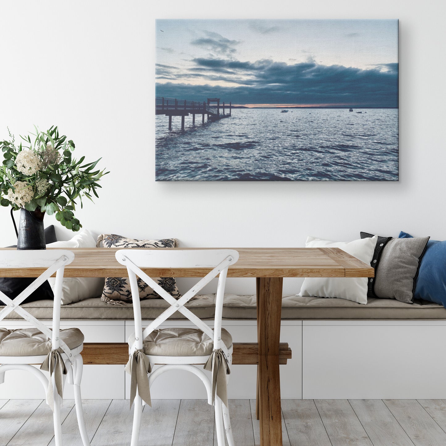 Madrona Beach Canvas Wrap-Wall Art
