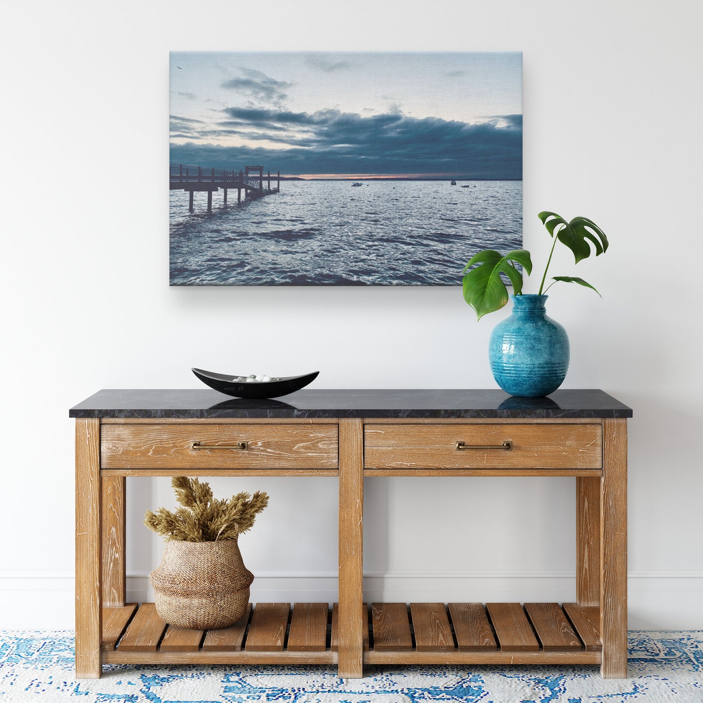 Madrona Beach Canvas Wrap-Wall Art