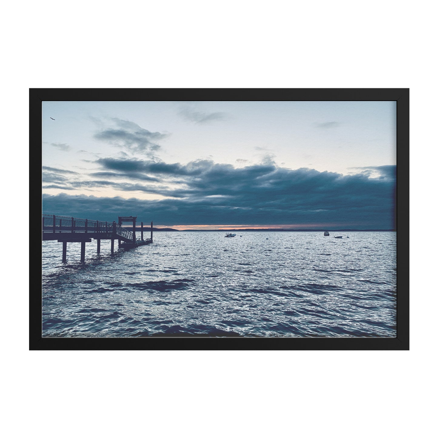 Madrona Beach Framed Print-Wall Art