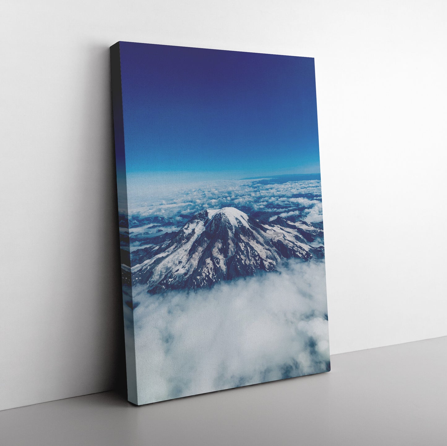Mount Rainier Aerial Canvas Wrap-Wall Art