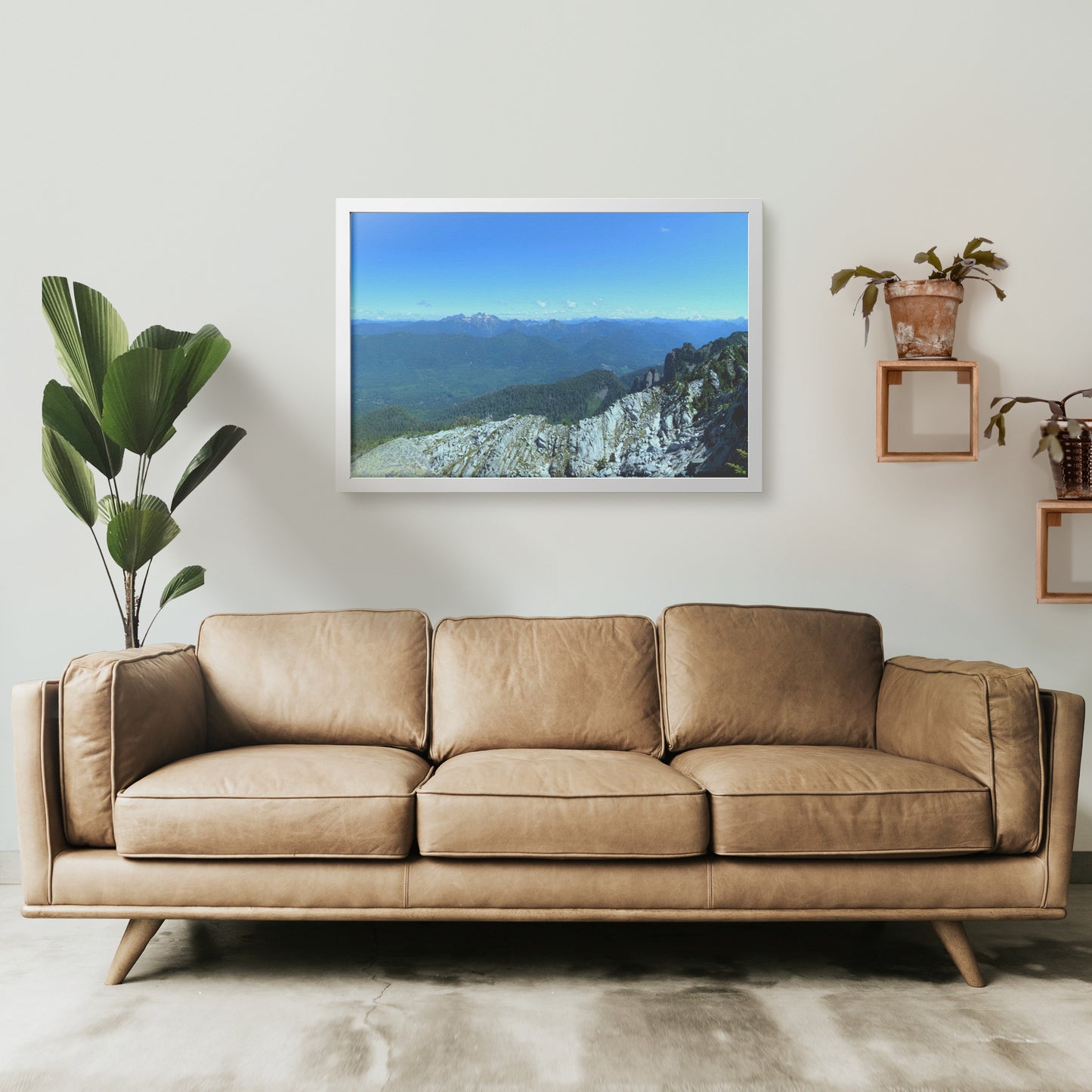 Mt. Pilchuck Framed Print