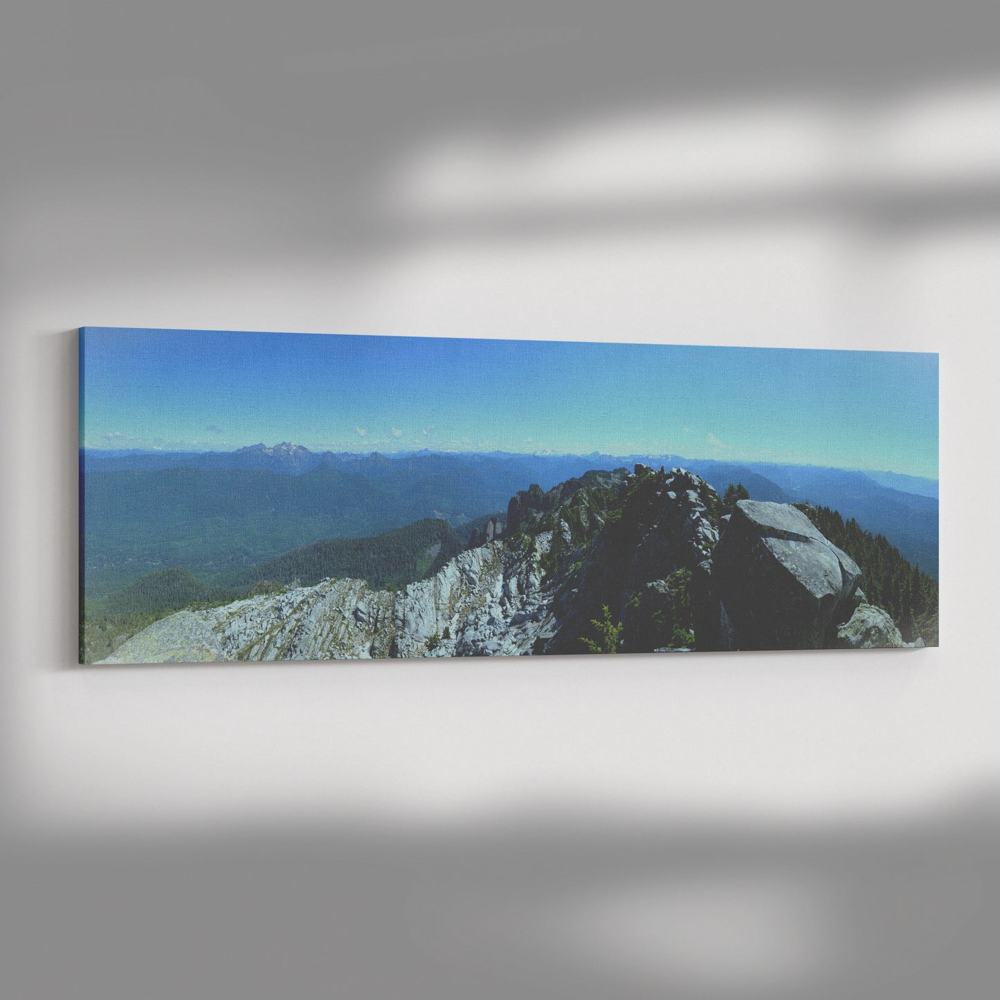 Mt. Pilchuck Panoramic Canvas Wrap