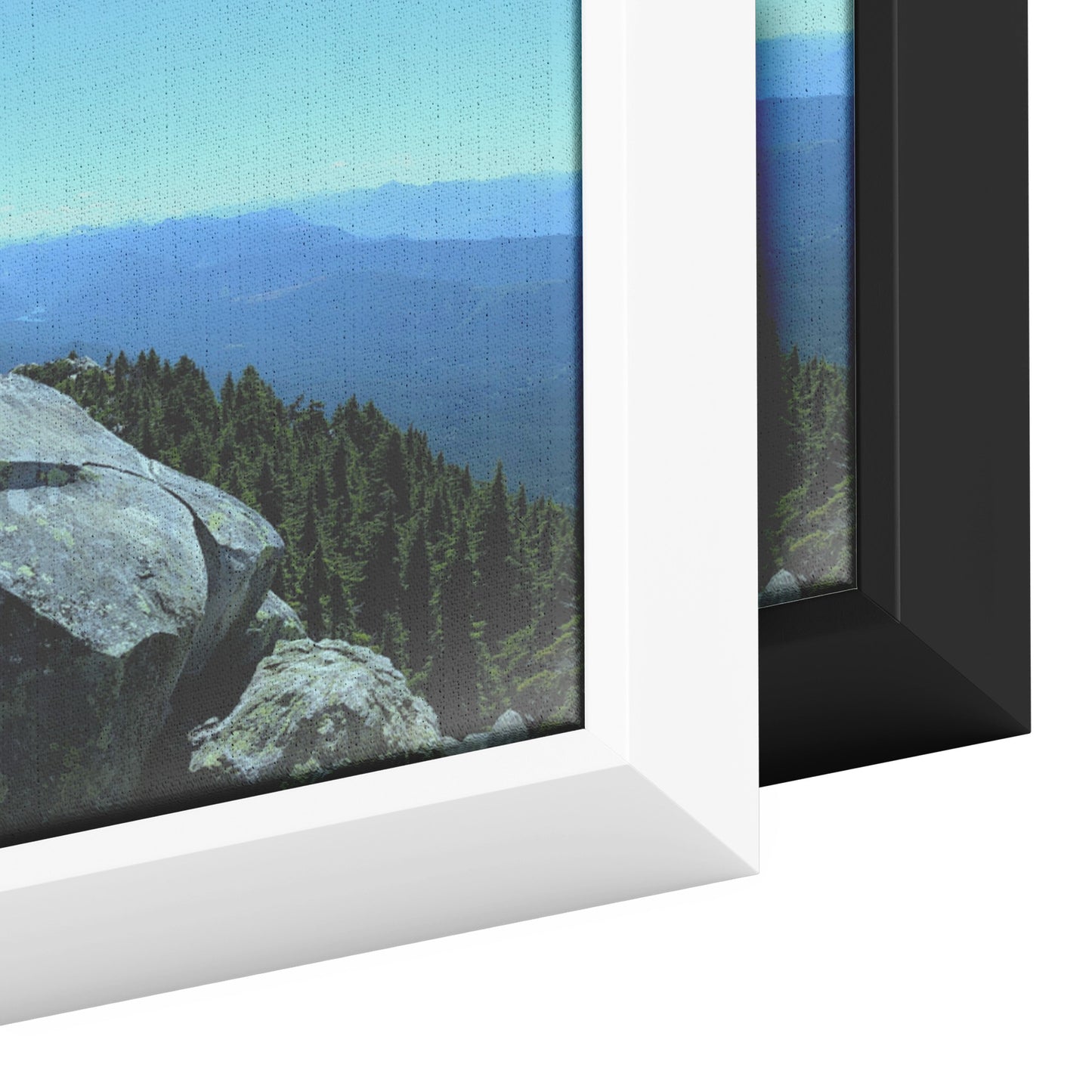 Mt. Pilchuck Panoramic Framed Canvas