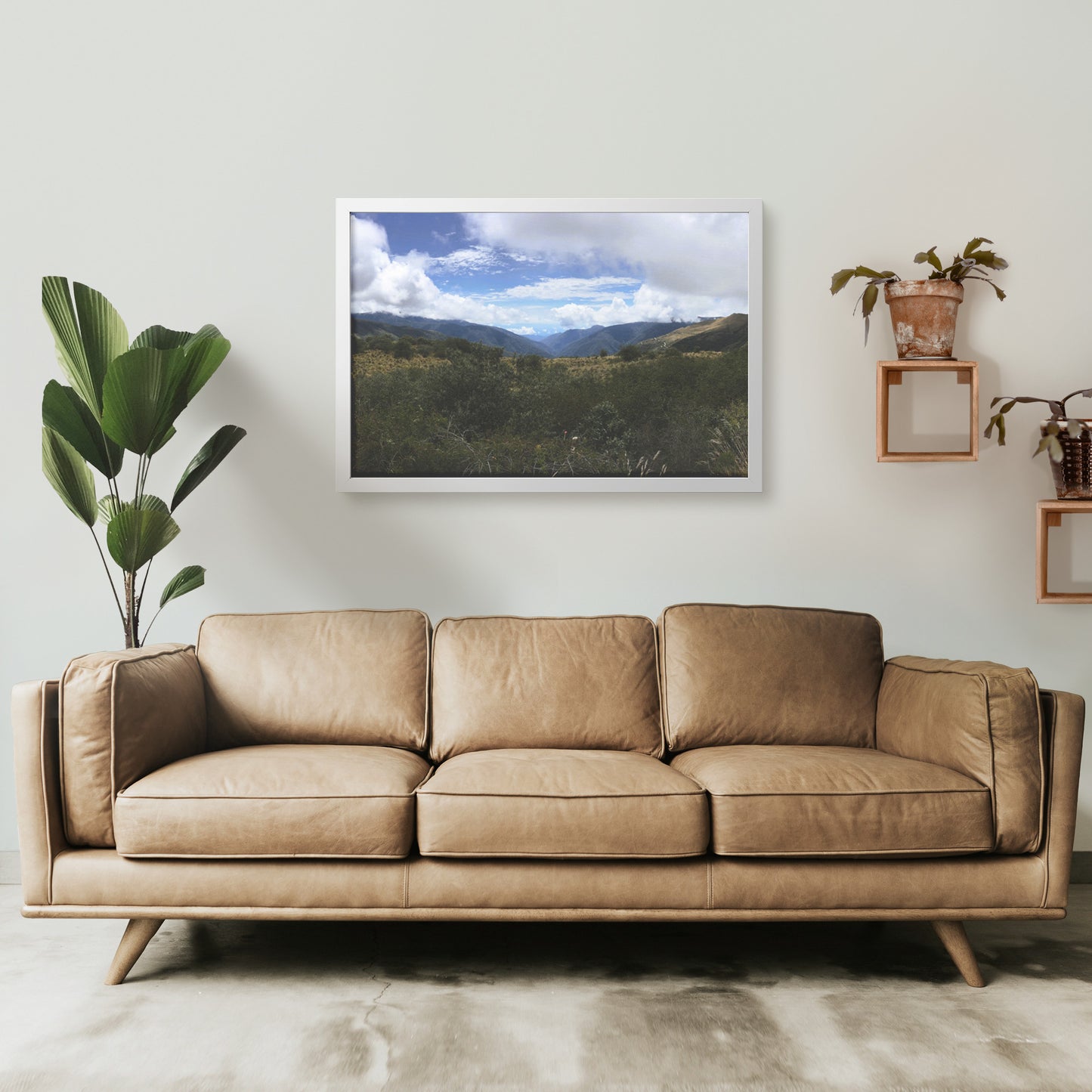 Peru Mountains Framed Print