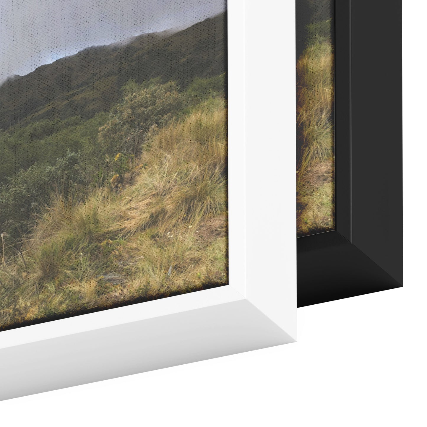 Peru Mountains Panoramic Framed Canvas