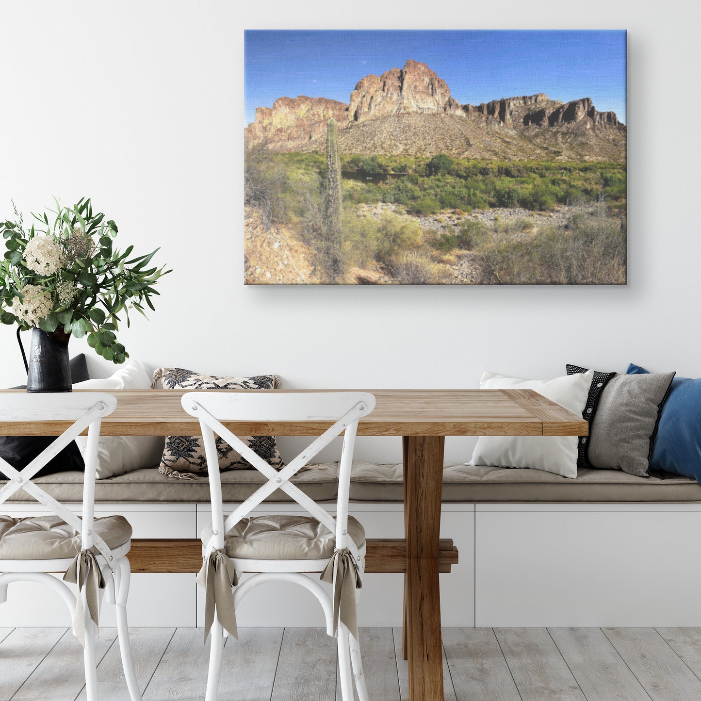 Phoenix Desert Canvas Wrap