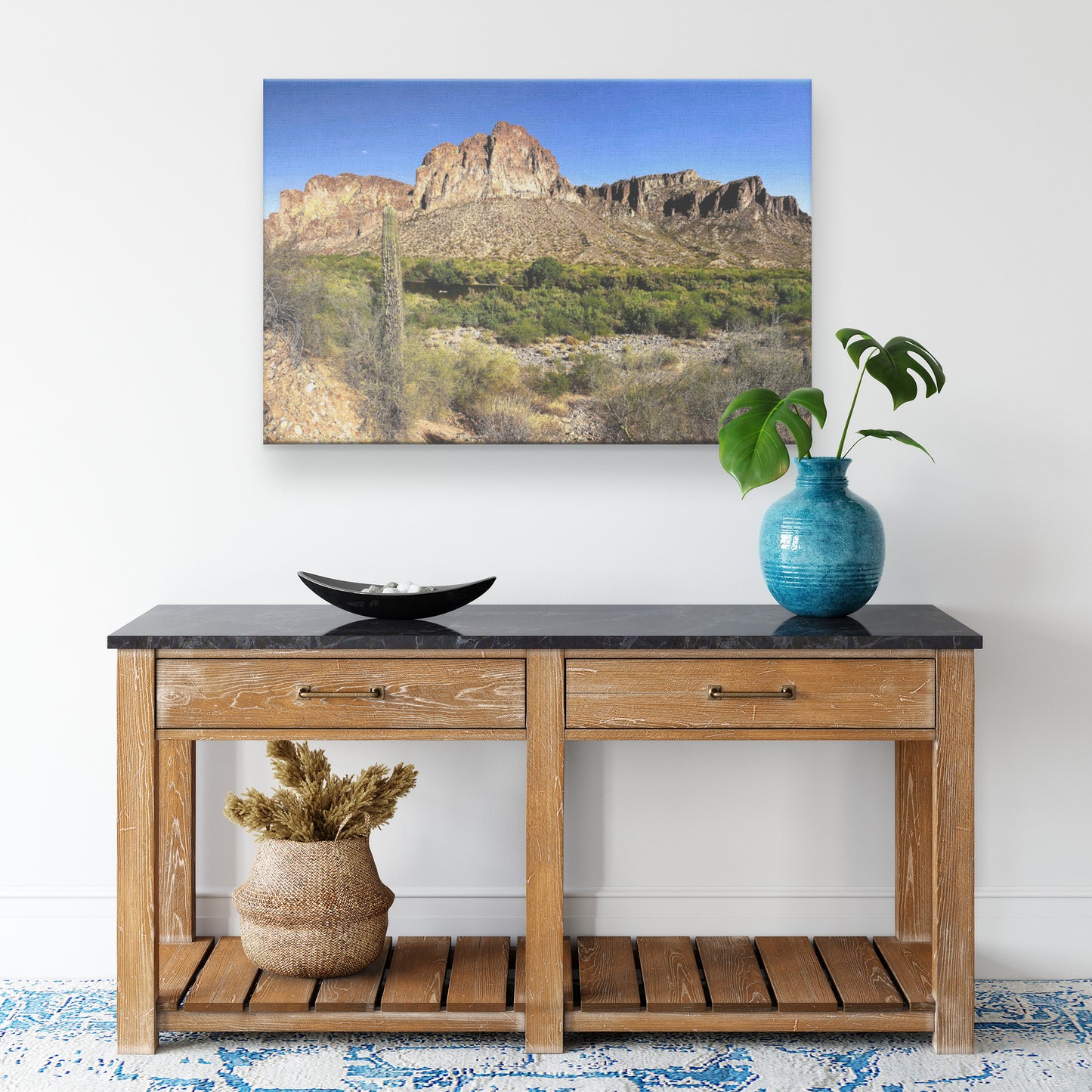 Phoenix Desert Canvas Wrap