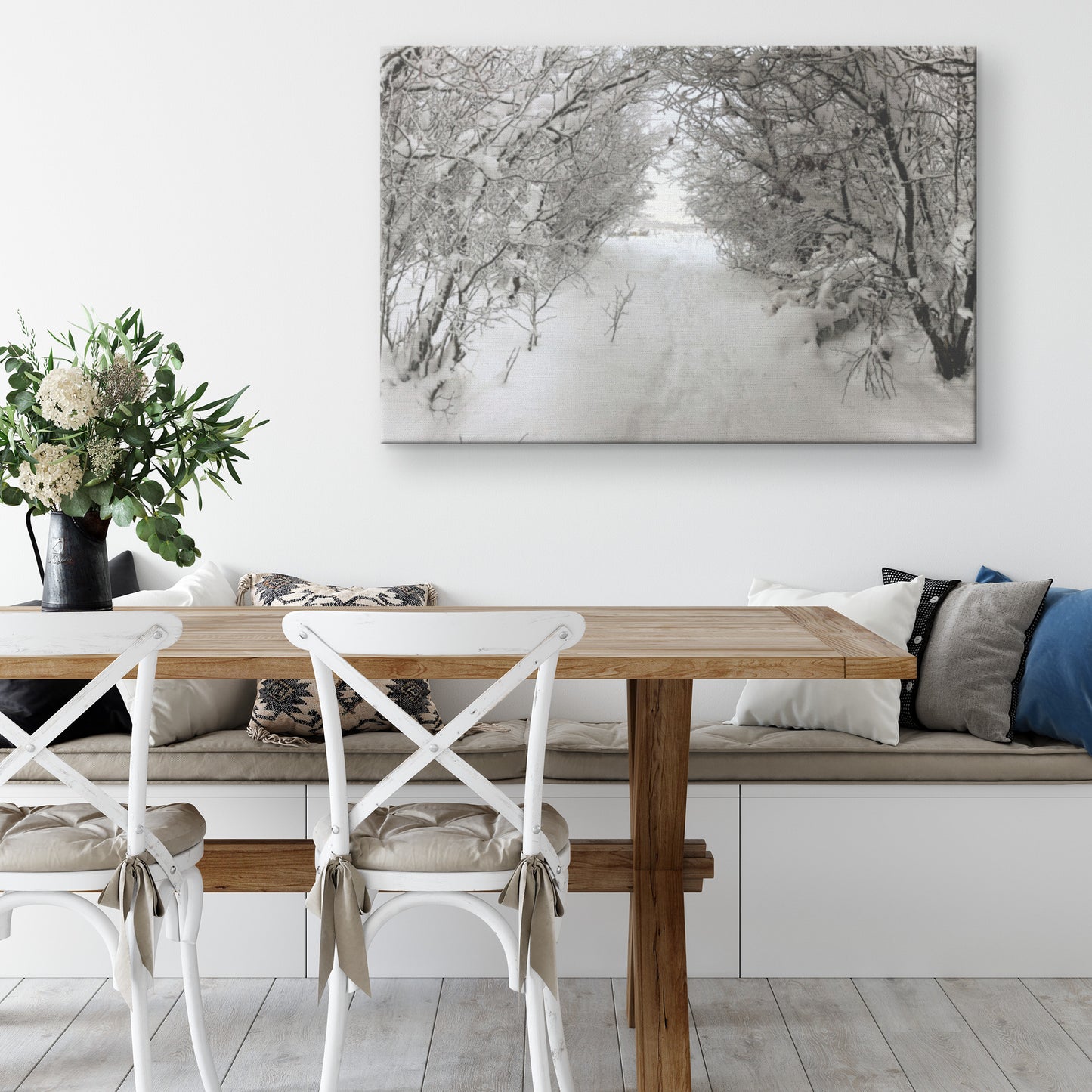 Pullman Snow Canvas Wrap