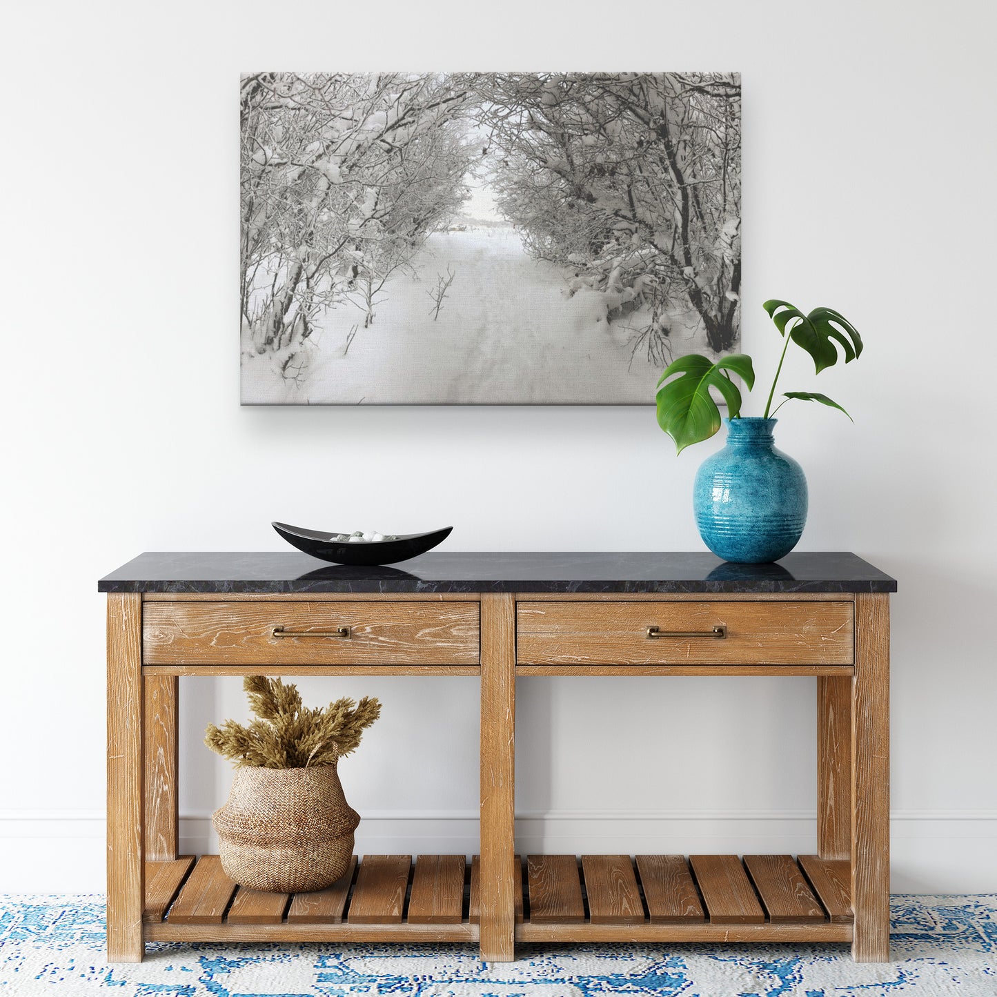 Pullman Snow Canvas Wrap