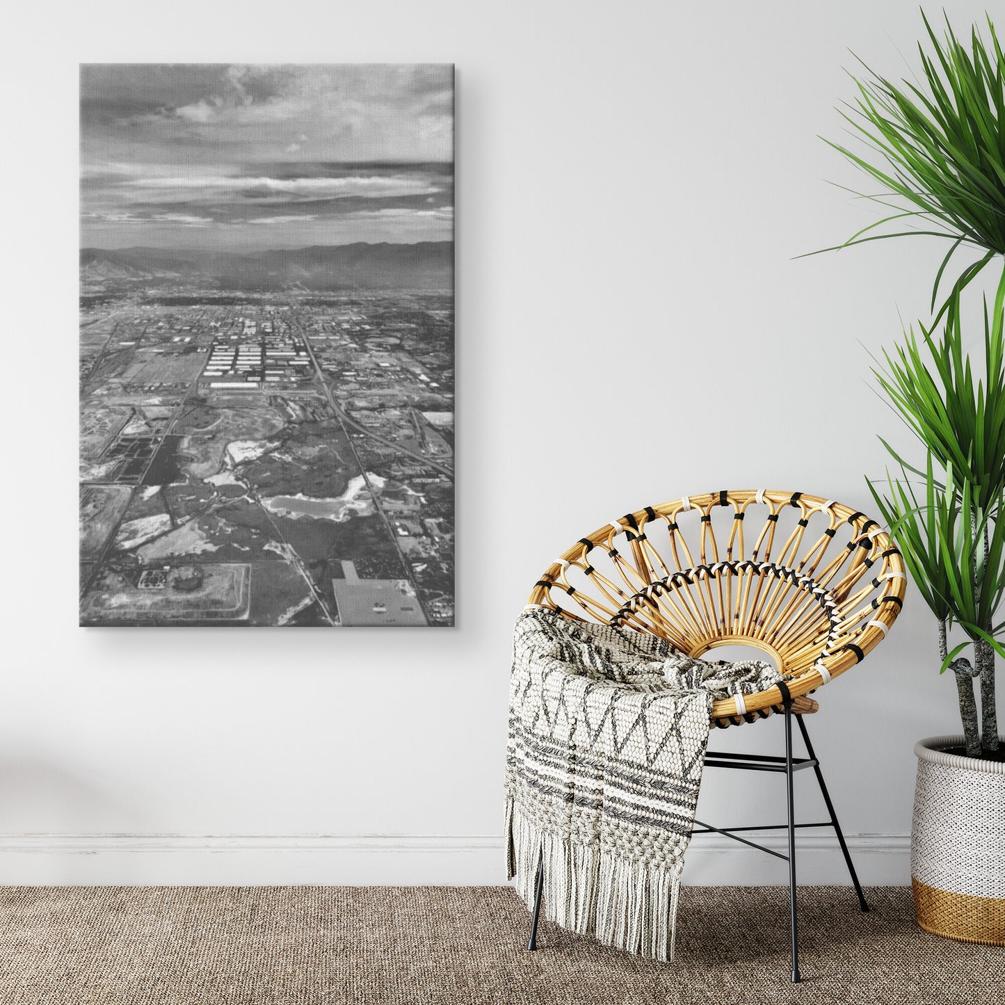 Salt Lake City Canvas Wrap