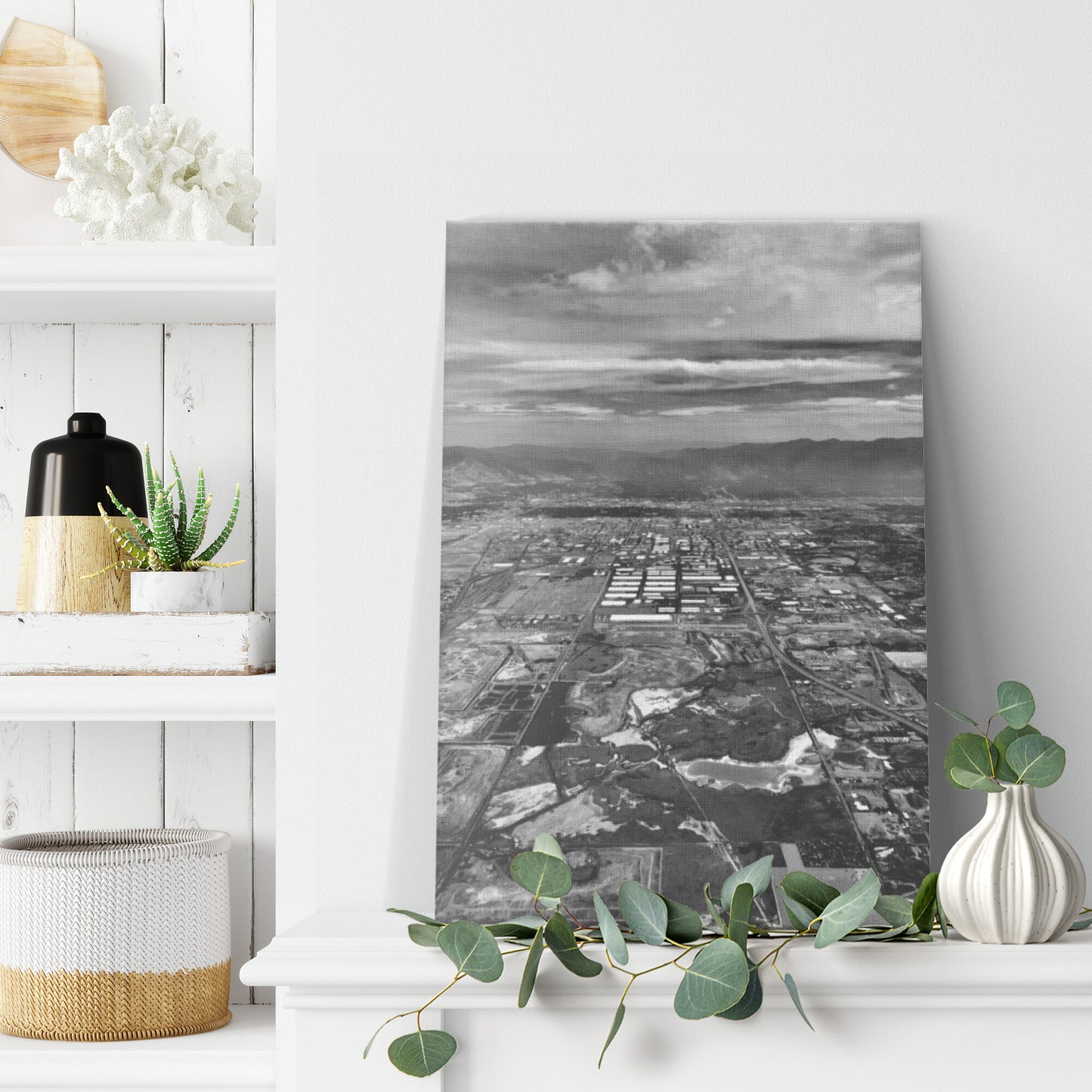 Salt Lake City Canvas Wrap