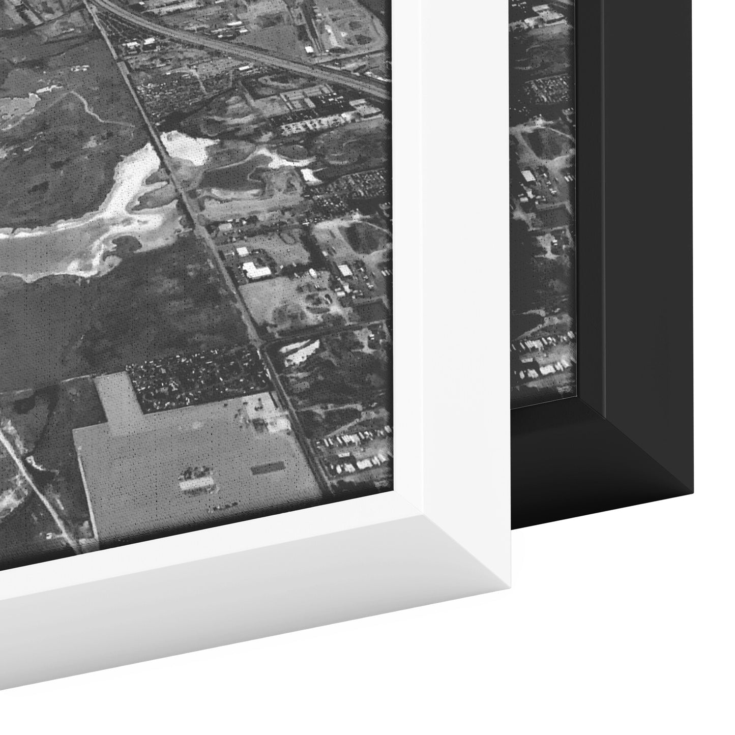Salt Lake City Framed Canvas